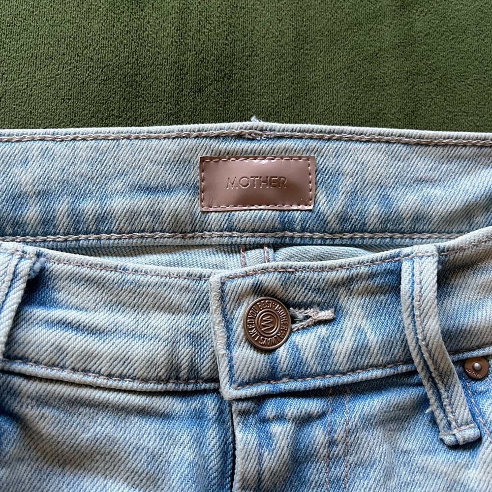 MOTHER Light Blue Women's Jeans - Picture 6 of 9